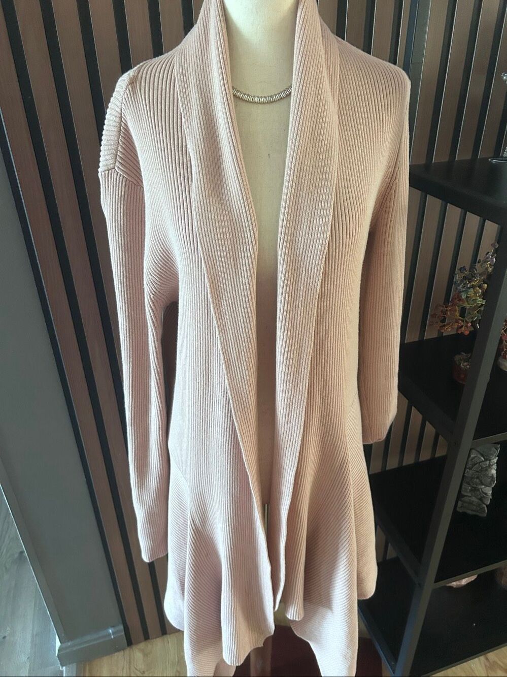 Venus light pink size medium cardigan cotton blend